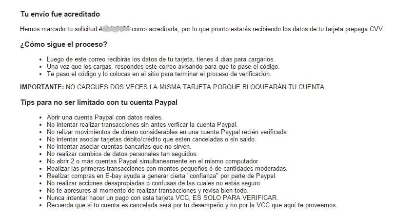 verificar cuenta paypal