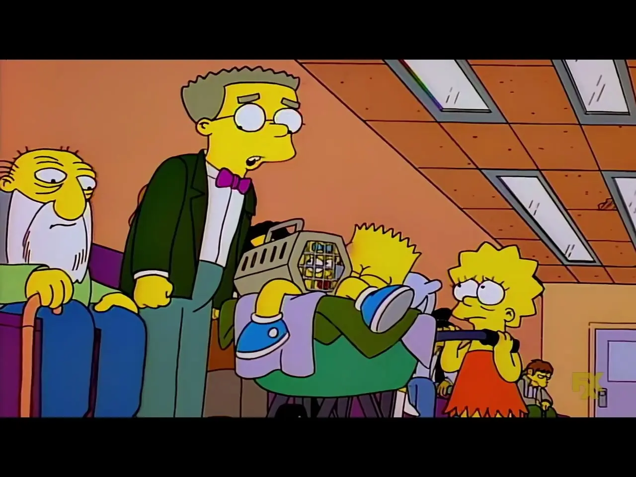 Recien entiendo esta escena de los Simpsons