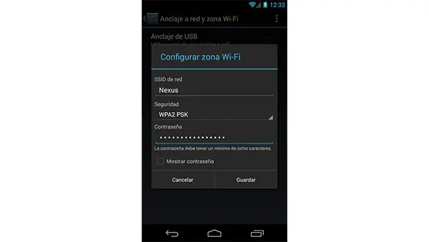 desde android