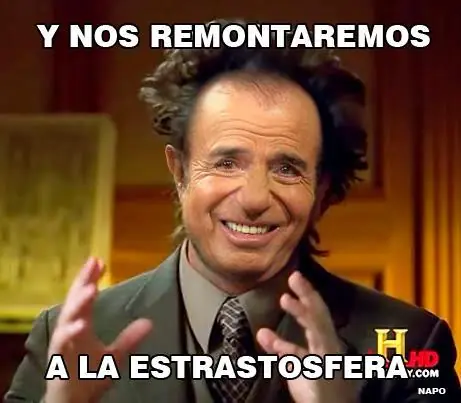 La posta de los vuelos a la estratósfera de Menem