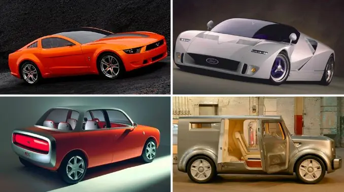 Los 12 modelos más futuristas de Ford