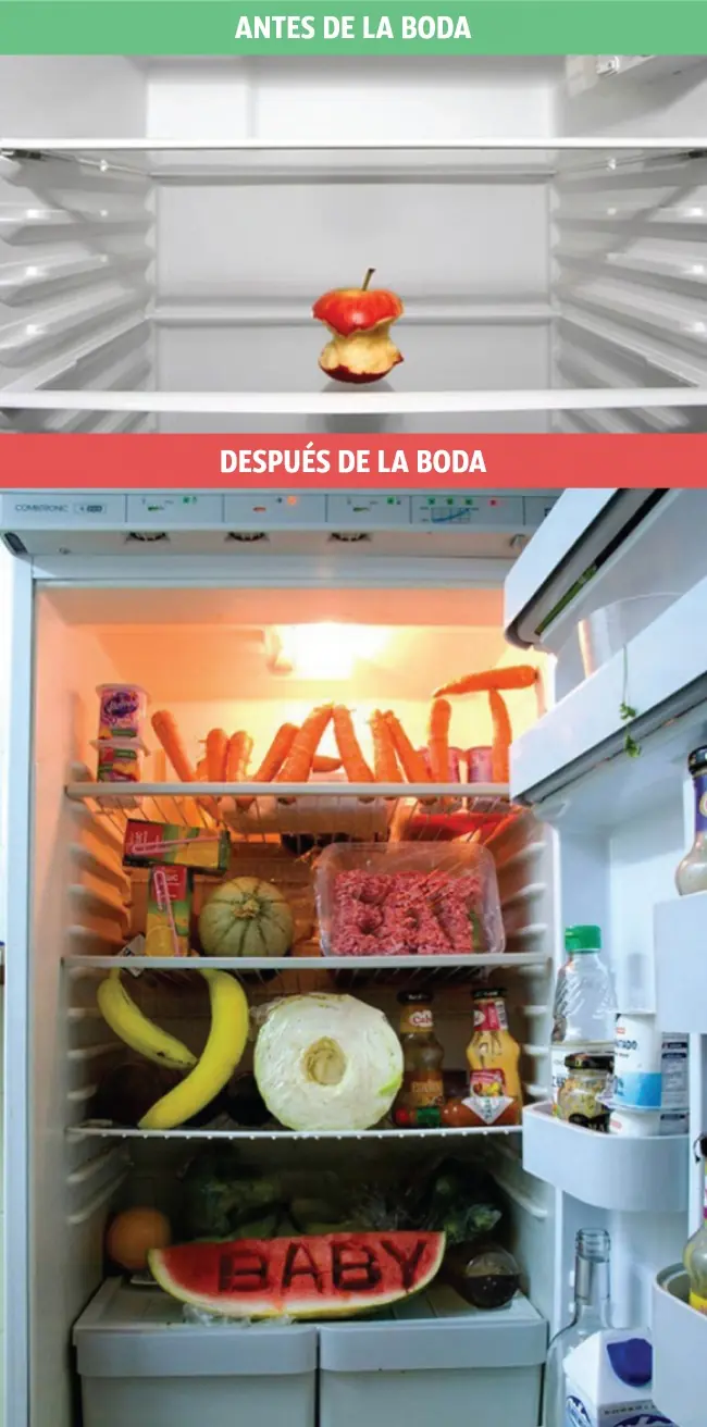 imagenes de humor antes y despues de casarte