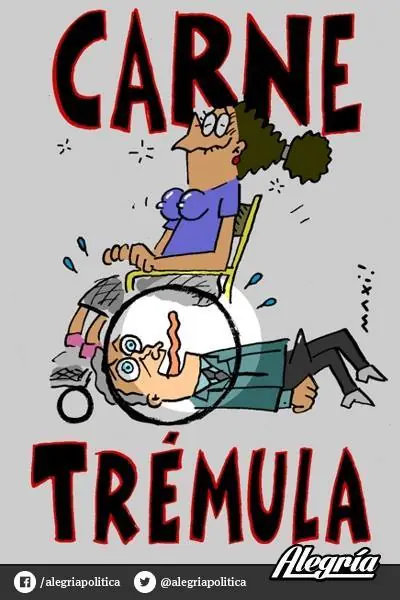 "Humor" K: pasa que te muestro la hipocresia...