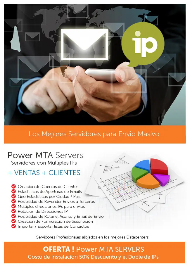 Instalacion de Power MTA | Dkim | Rdns | IP | Powermta