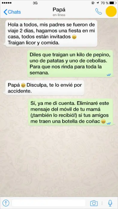 mensajes de texto