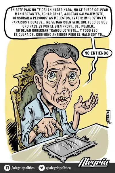 "Humor" K: pasa que te muestro la hipocresia...