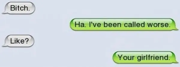 12 formas de contestar los mensajes de tu ex