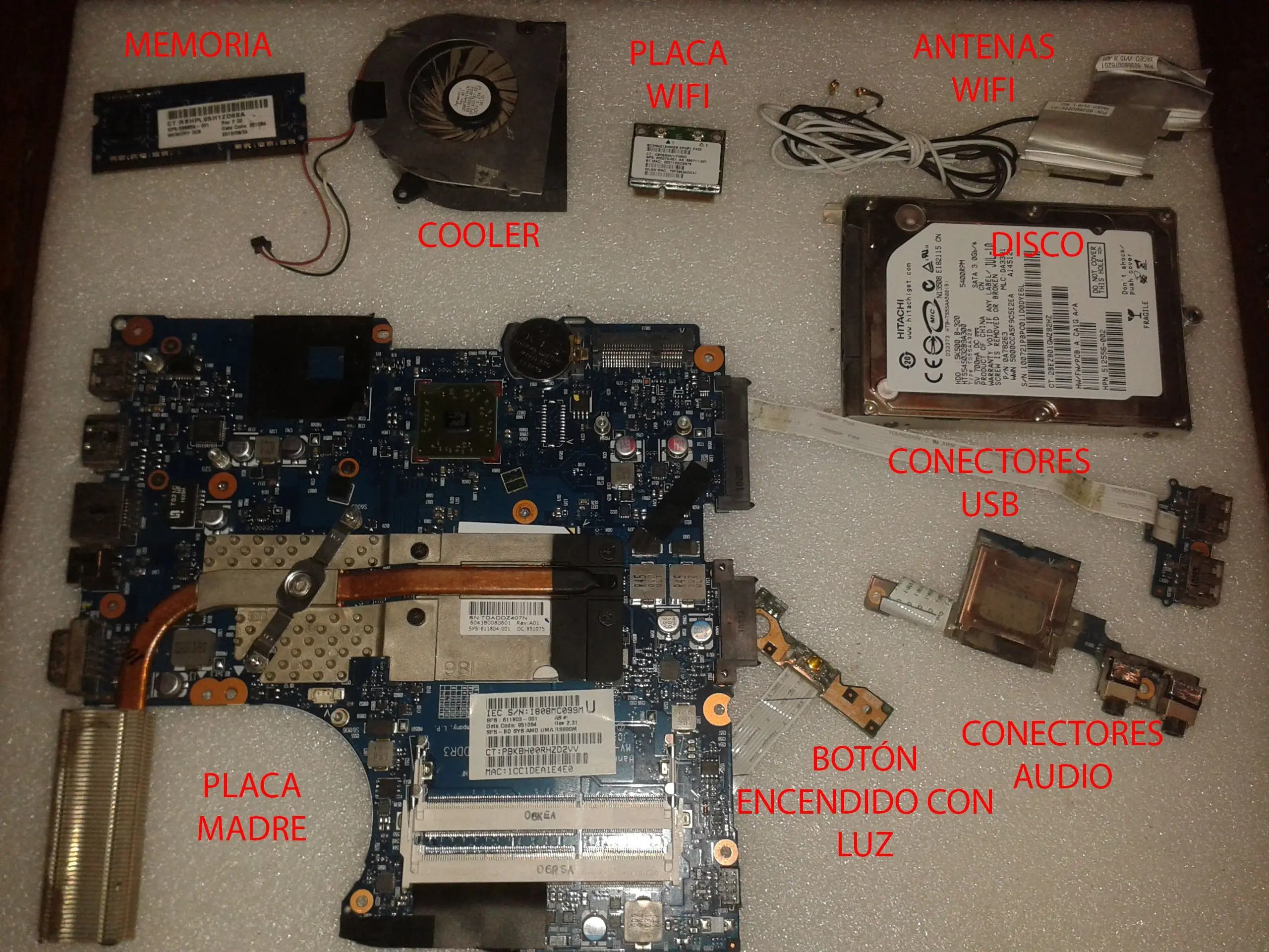notebook usada