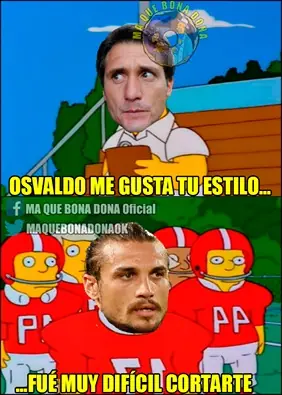 osvaldo fuera de boca