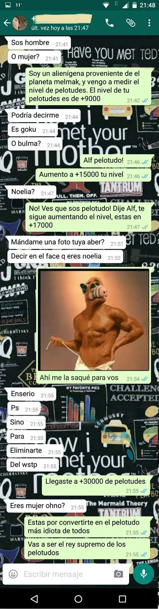 Publicaron mi numero por grupos y salieron jodas