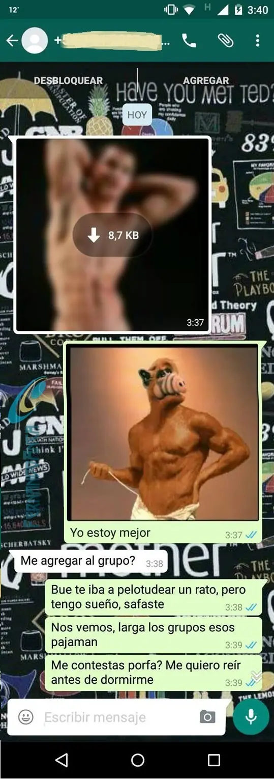 Publicaron mi numero por grupos y salieron jodas Publicaron mi numero por grupos y salieron jodas