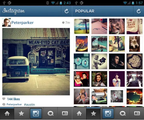 Las redes sociales de los super heroes