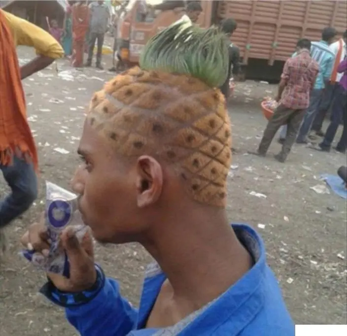 Raros peinados (20 fotos)