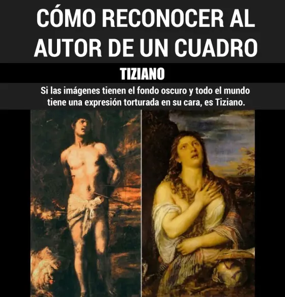 Cómo reconocer a los pintores clásicos por sus cuadros
