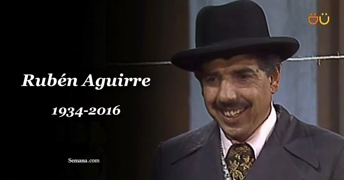 Profesor Jirafales, yo te banco, te vamos a extrañar