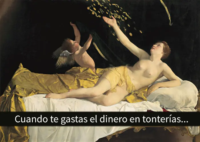 Snapchats que convierten la Historia del Arte en comedia