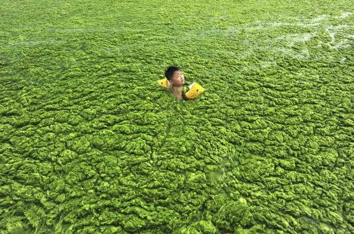 Fotos muestran hasta dónde ha llegado contaminación en china