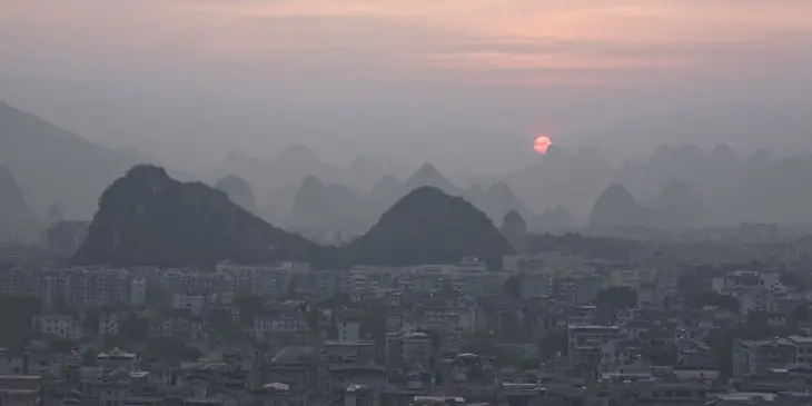 Fotos muestran hasta dónde ha llegado contaminación en china