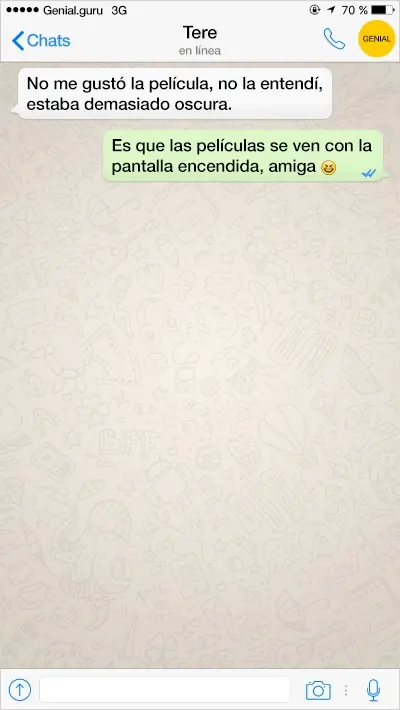 11 Mensajes de texto de personas q no se sorprenden con nada