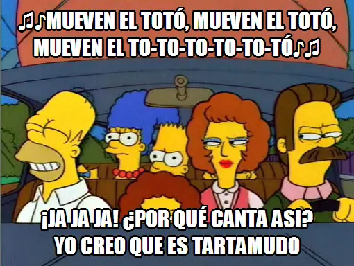 Los Simpsons Bien argentos #2 Pasa rufian