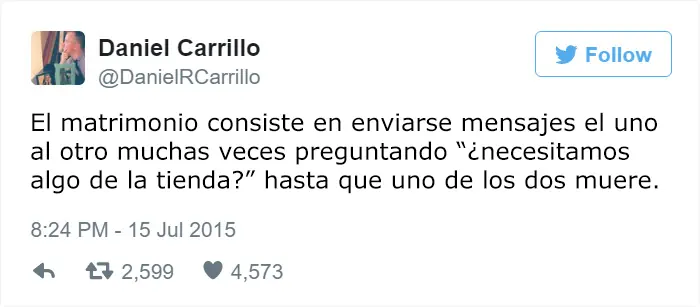 Tweets de los esposos divertidos que toda esposa comprenderá