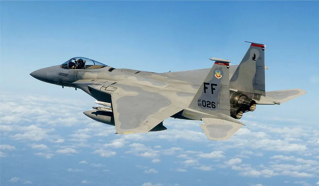 El Caza McDonell Douglas F15 Eagle