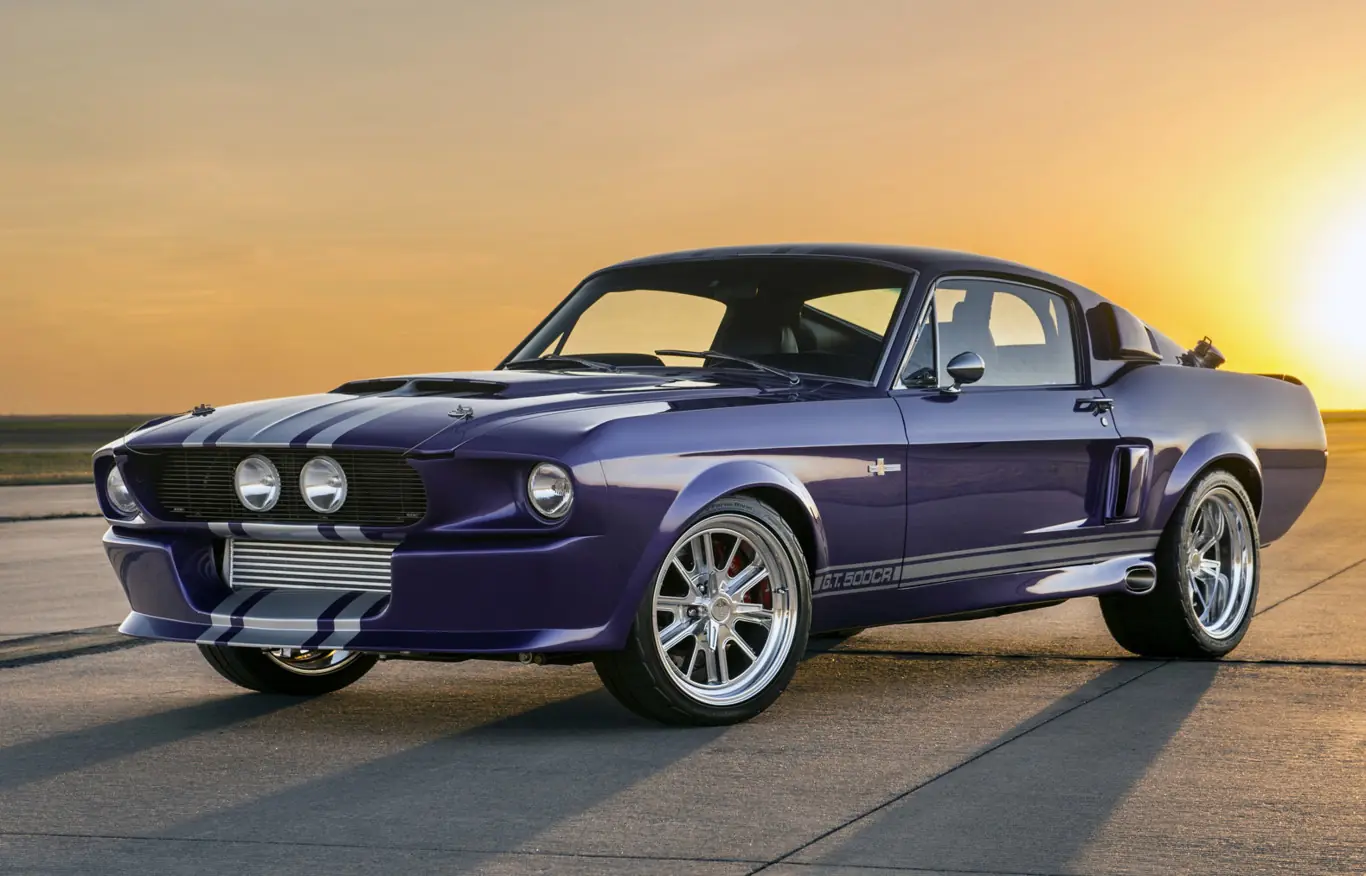 un Ford Mustang Shelby GT500 del 67 modernisado con 780cv