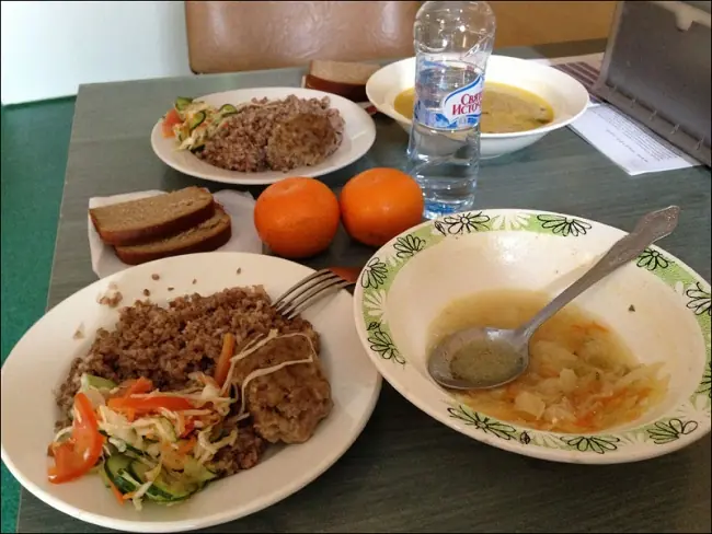 Así luce la comida de hospitales en distintos países!