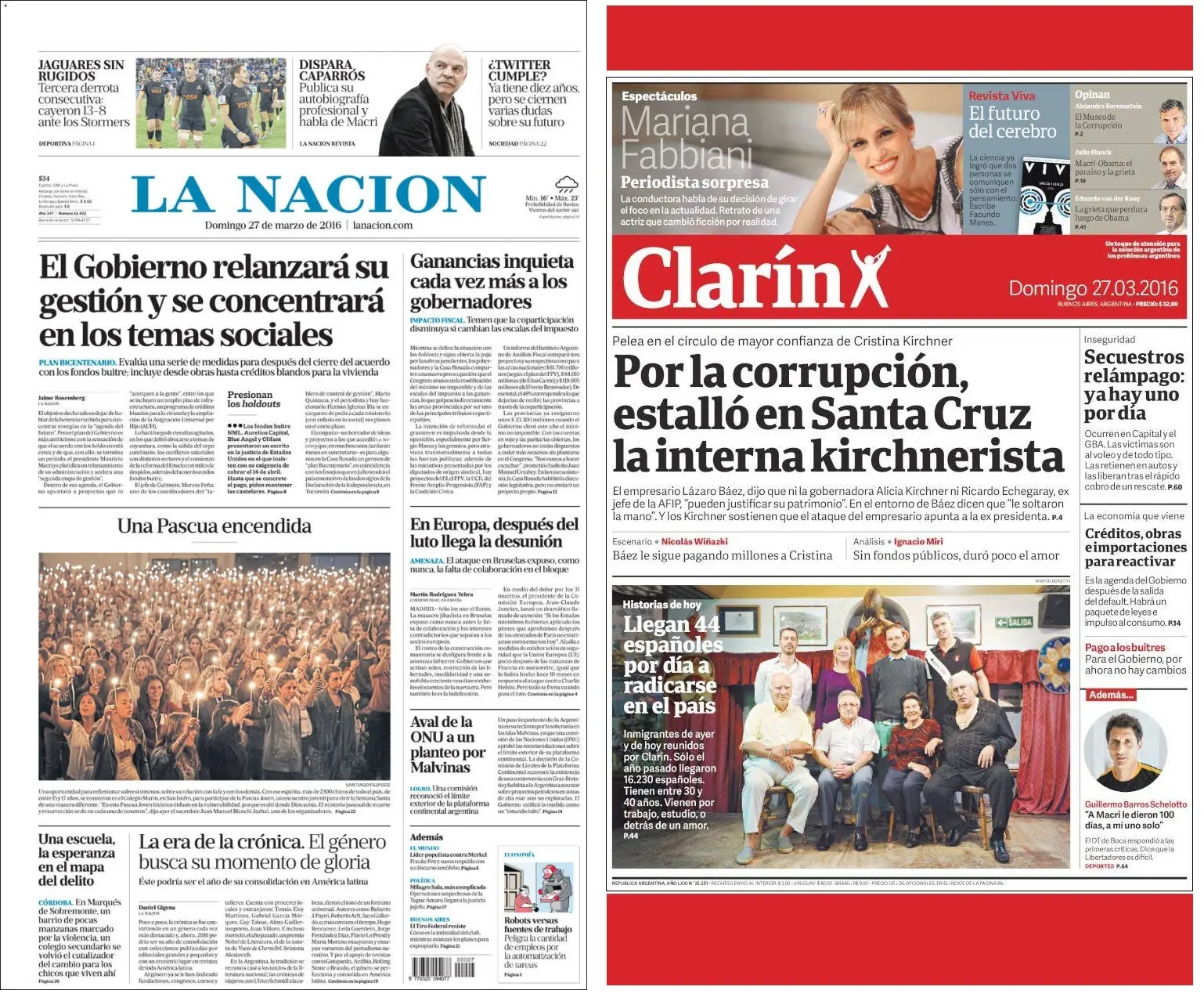 Lo que no ( seguro ?? ) te dicen los Diarios mas leidos, hoy