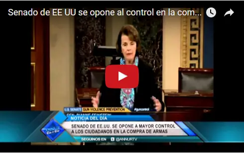 Senado de EE UU se opone al control en la compra de armas