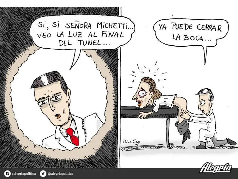 "Humor" K: pasa que te muestro la hipocresia...