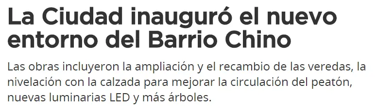 gobierno de la ciudad