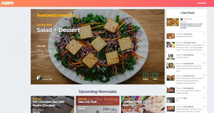Cofundador de Youtube crea aplicación donde se muestran chef