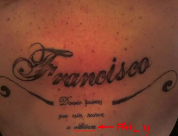 tatuajes ridiculos