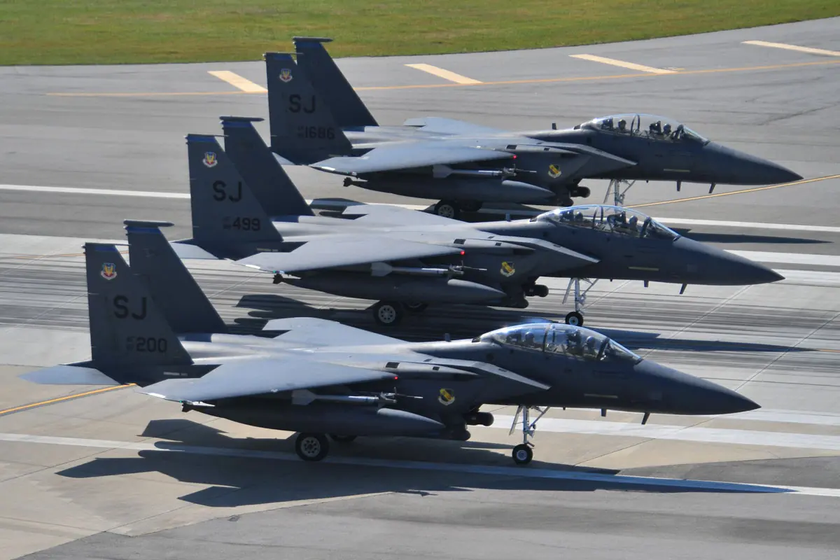 El Caza McDonell Douglas F15 Eagle