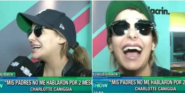 ¿Qué se hizo? Charlotte Caniggia al Bailando y estrena nariz