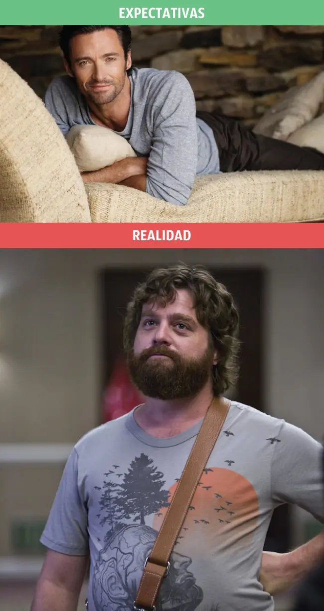 Hombres: expectativas y realidad