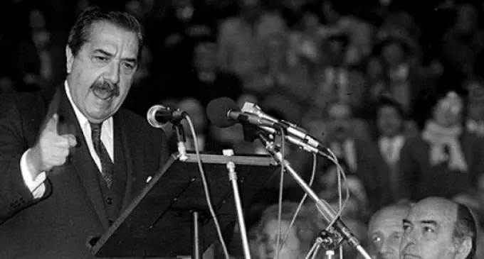 Histórico y sublime discurso en La Rural