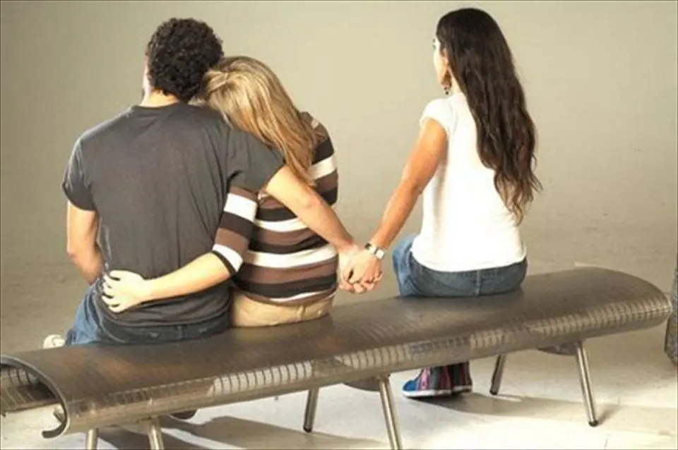 El amor oculto de un hombre.