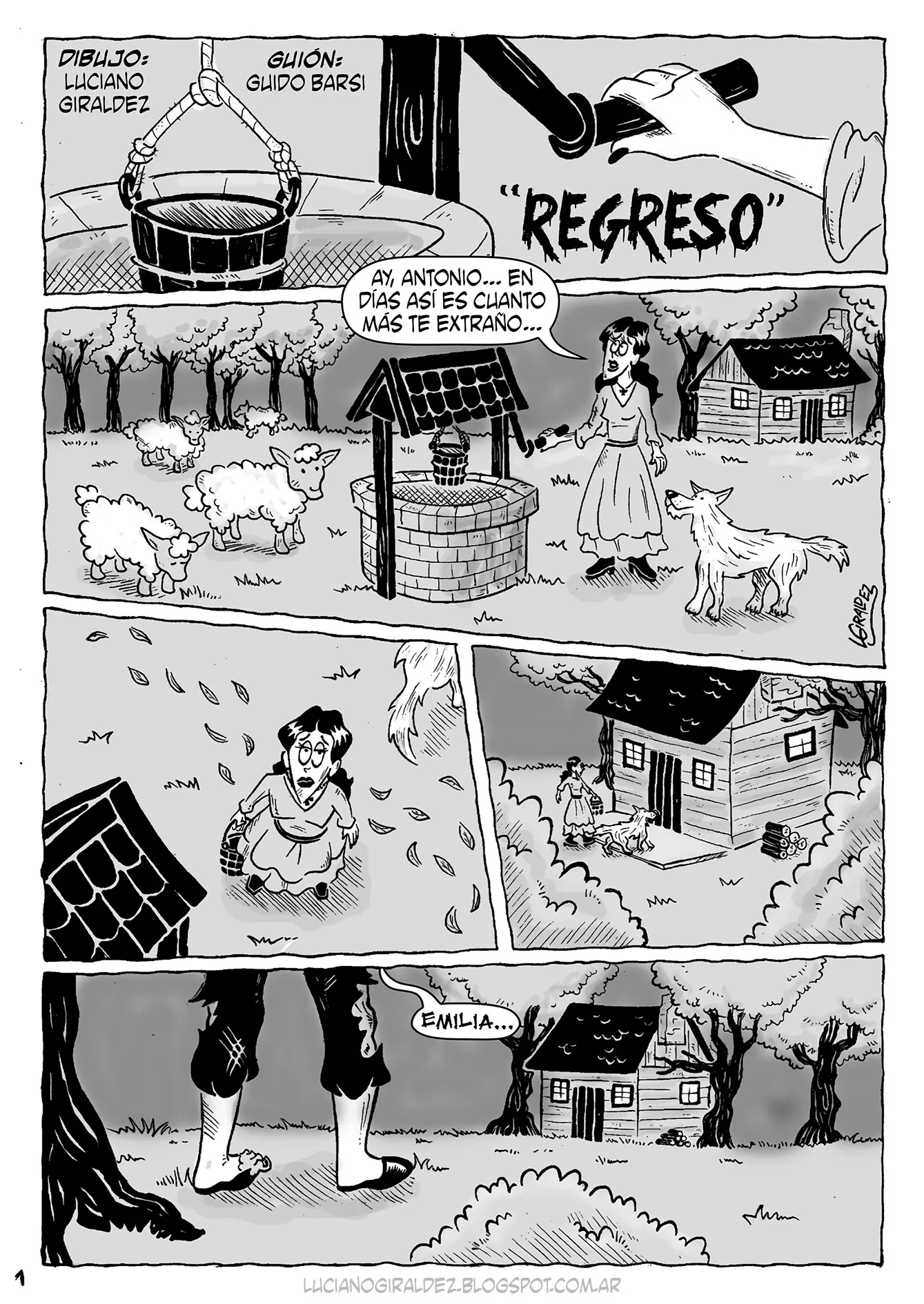 Regresa su marido de la muerte
