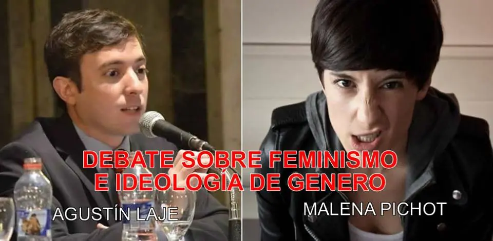 Agustín Laje reventó a la feminista Malena Pichot y Cía.
