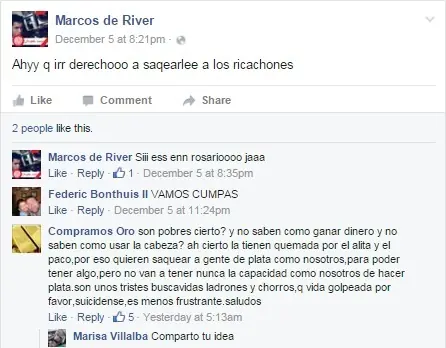DIFUNDIR Y DENUNCIAR: Se preparan saqueos en Rosario