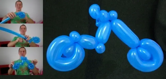 como hacer formas con globos