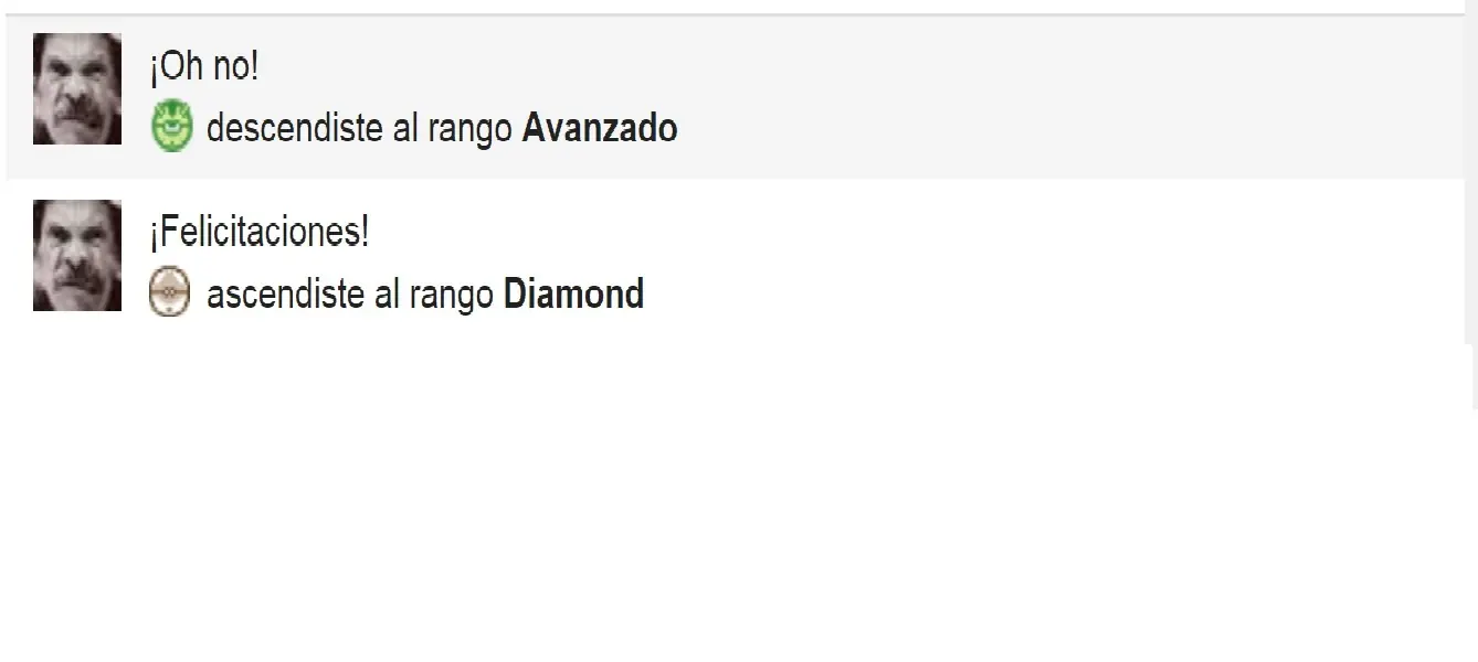 Fuí Diamond por 2seg y te lo cuento..