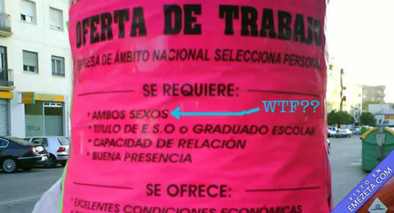 14 De los mas locos anuncios y ofertas de trabajo 14 De los mas locos anuncios y ofertas de trabajo