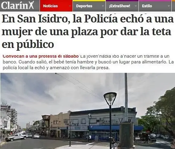 Sin dar la teta no hay paraíso