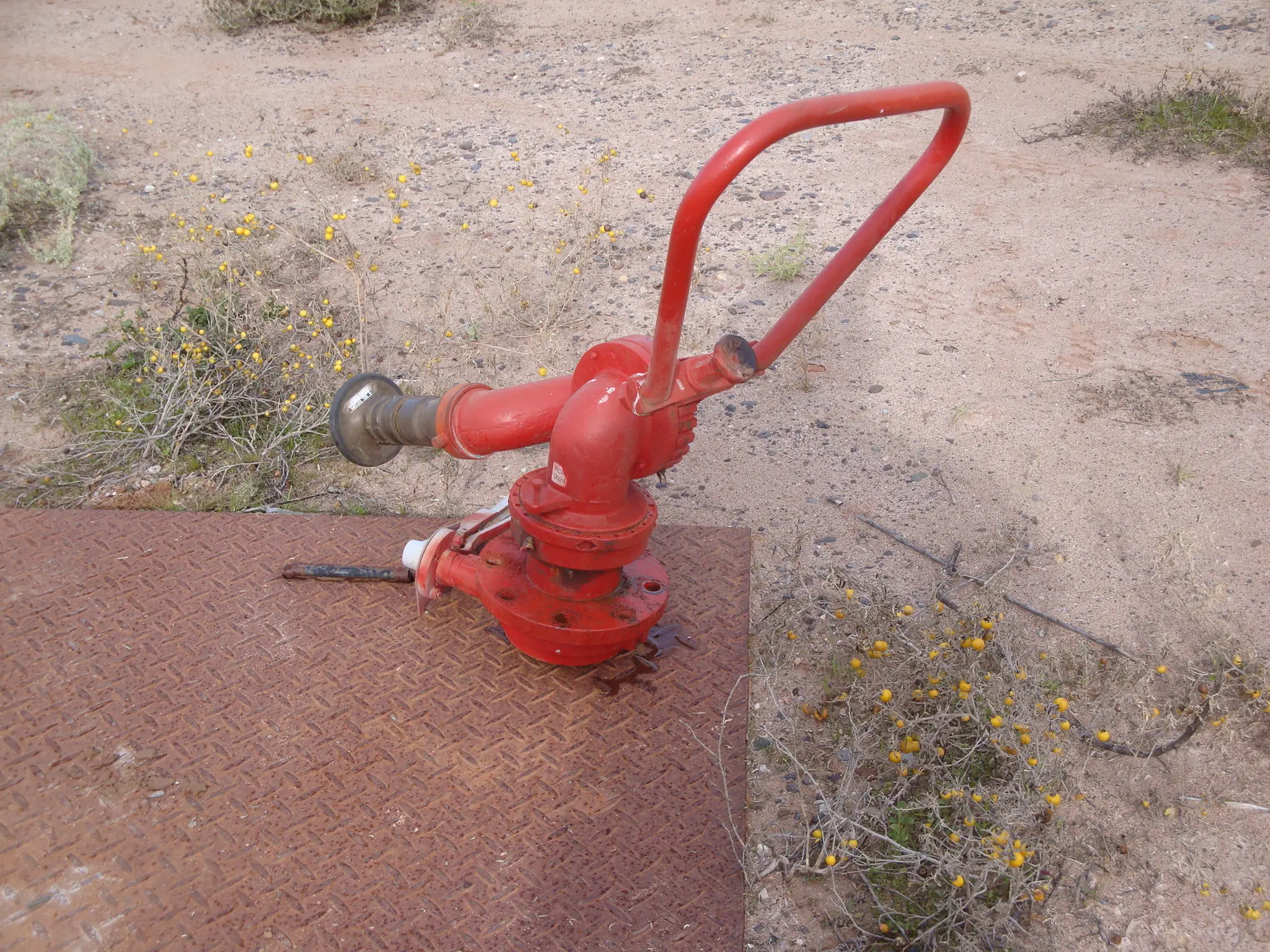 prueba de bomba (caudal, caida etc)