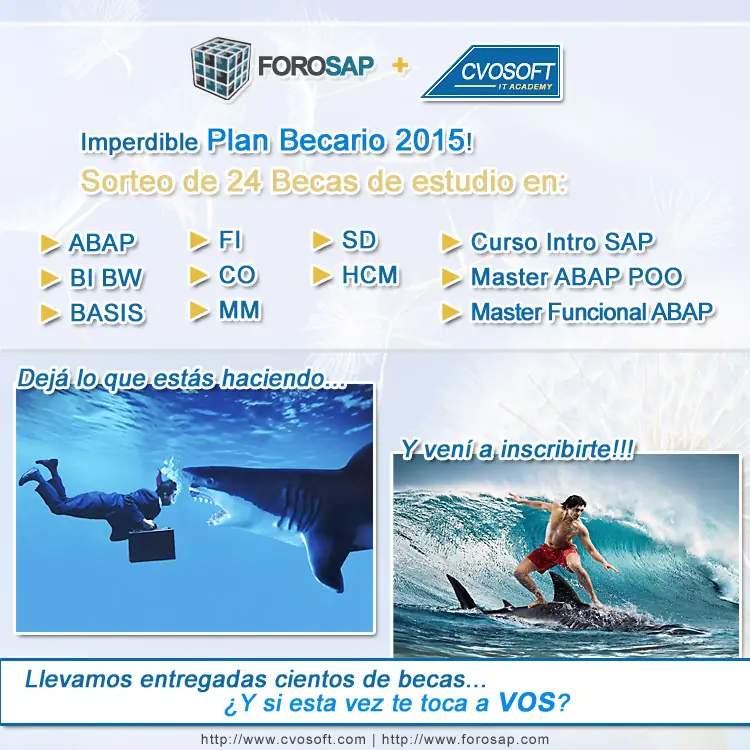 Apertura Plan Becario en Tecnologia SAP