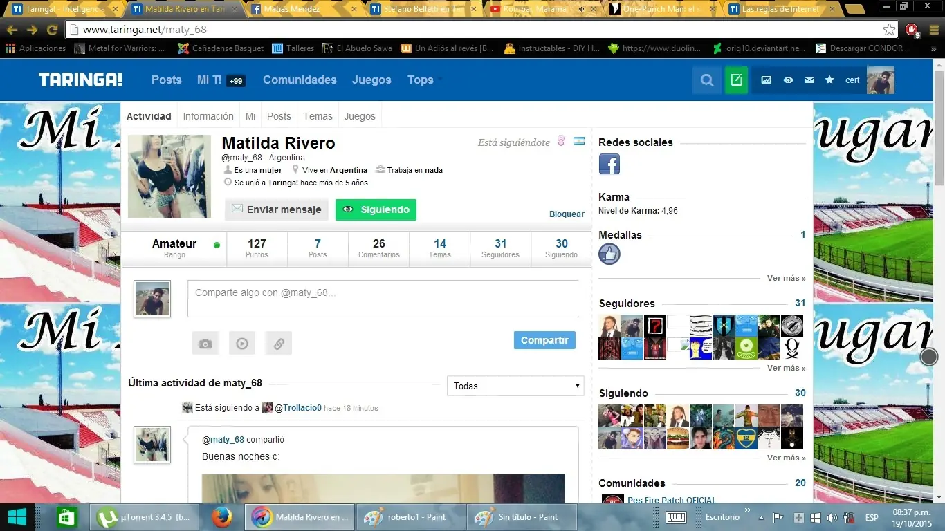 Desmintiendo un roberto