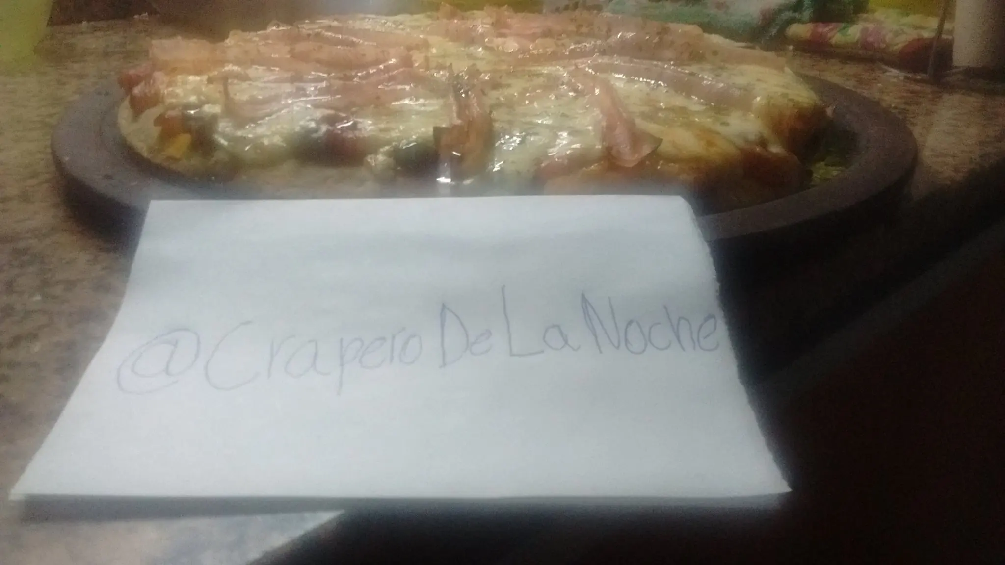 cocinando de noche